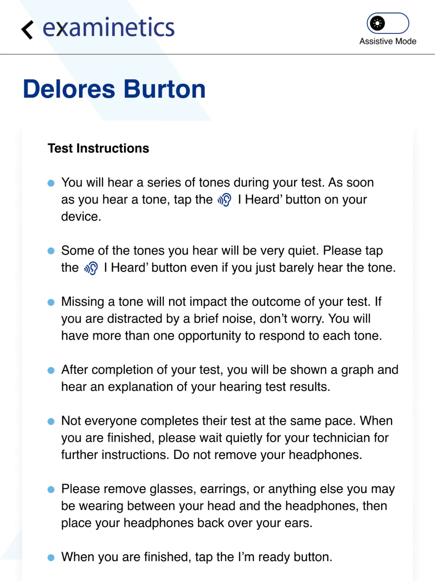 Before: Too many instructions for users who already find the app difficult.