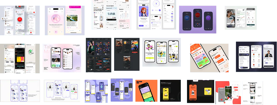 Sign Speak mood board and visual direction