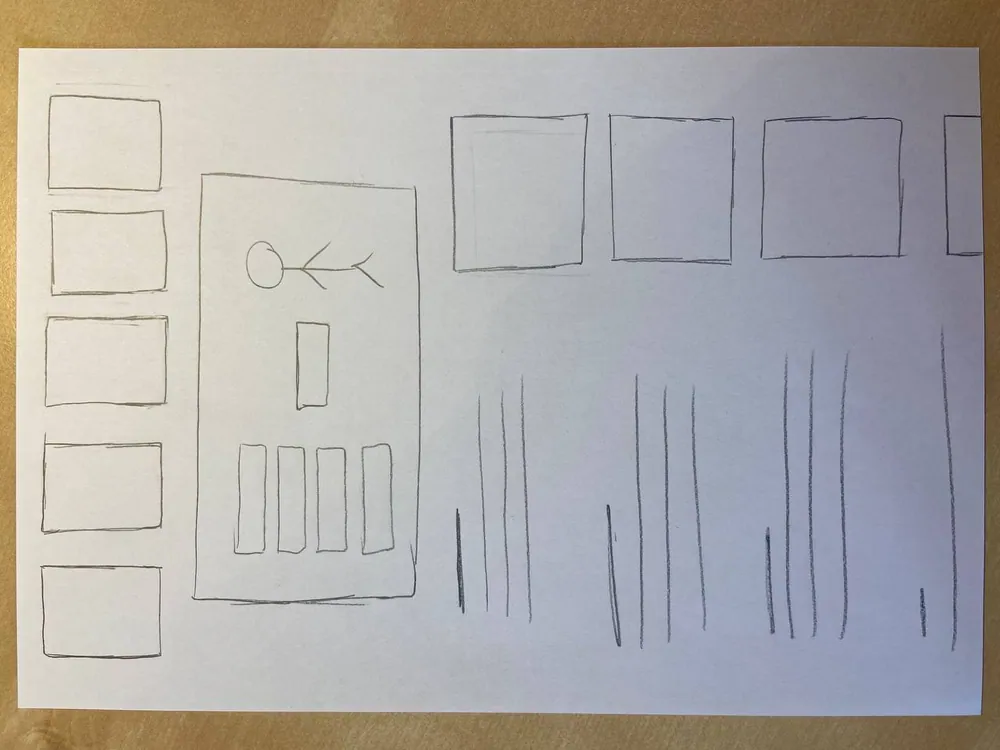 Paper sketch 3 of the shape finder